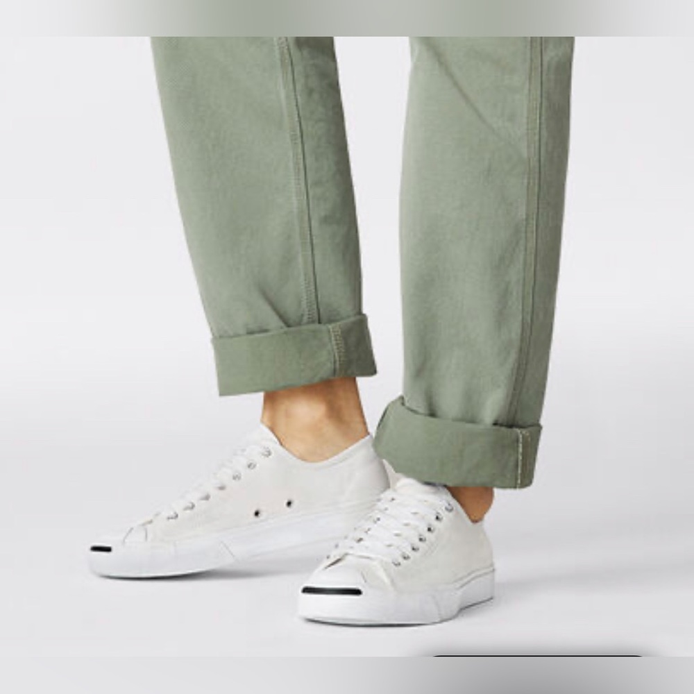 Converse Jack Purcell White Canvas Men’s Shoes